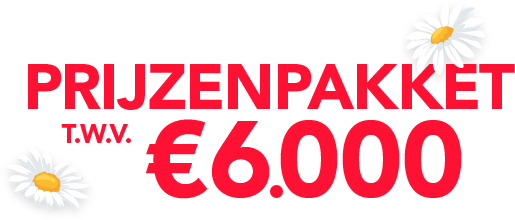 Prijzenpakket t.w.v. 6000 euro